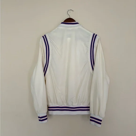 Vintage Team Canada 80s Varsity Bomber Jacket Size Medium IIHF Made By Shain - Picture 6 of 9